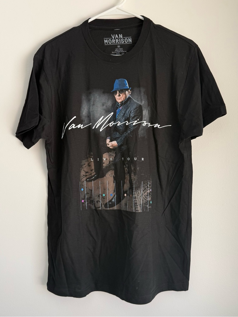 Van Morrison 2019/2020 Tour T-Shirt Size Medium